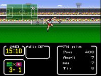 une photo d'Ã©cran de Captain Tsubasa 3 sur Nintendo Super Nes